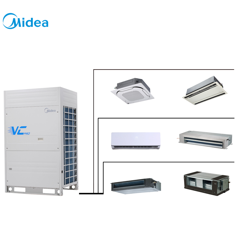 Midea Smart 12HP Dust-Clean Function Cooling Only HAVC Use Vrf Central Air Conditioning System for Hotel Office