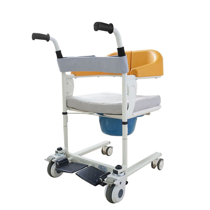 Rehabilitation Patient Transit and Transfer Chair for Mobility Support