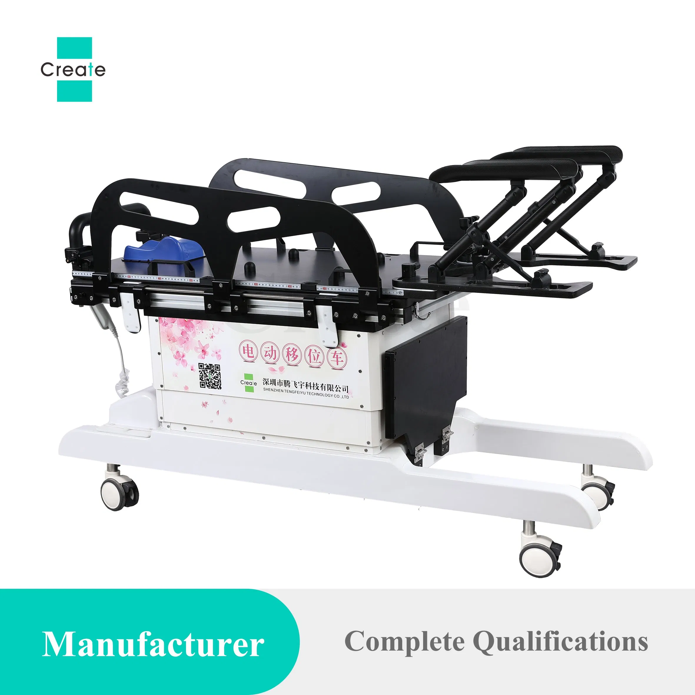 Create Patient Positioning &amp; Transfer Bed System for Mechanical Brachytherapy Positioning