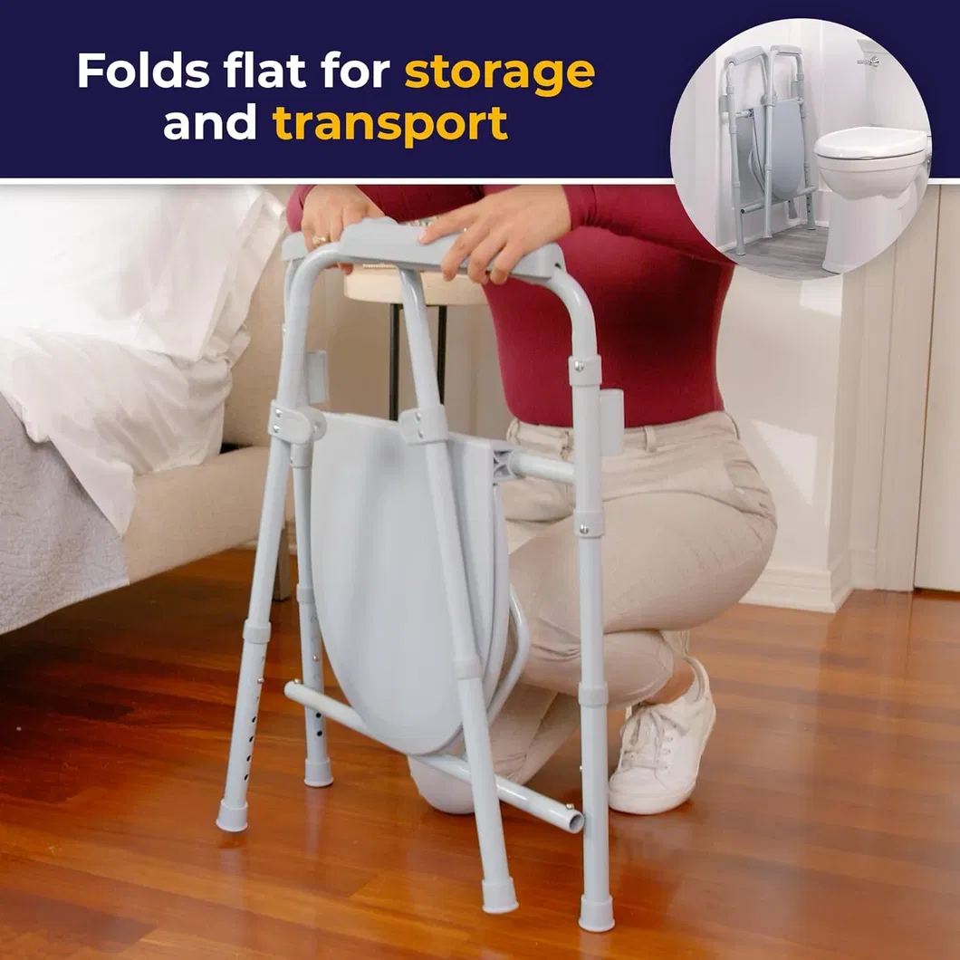 Foldable Portable Commode