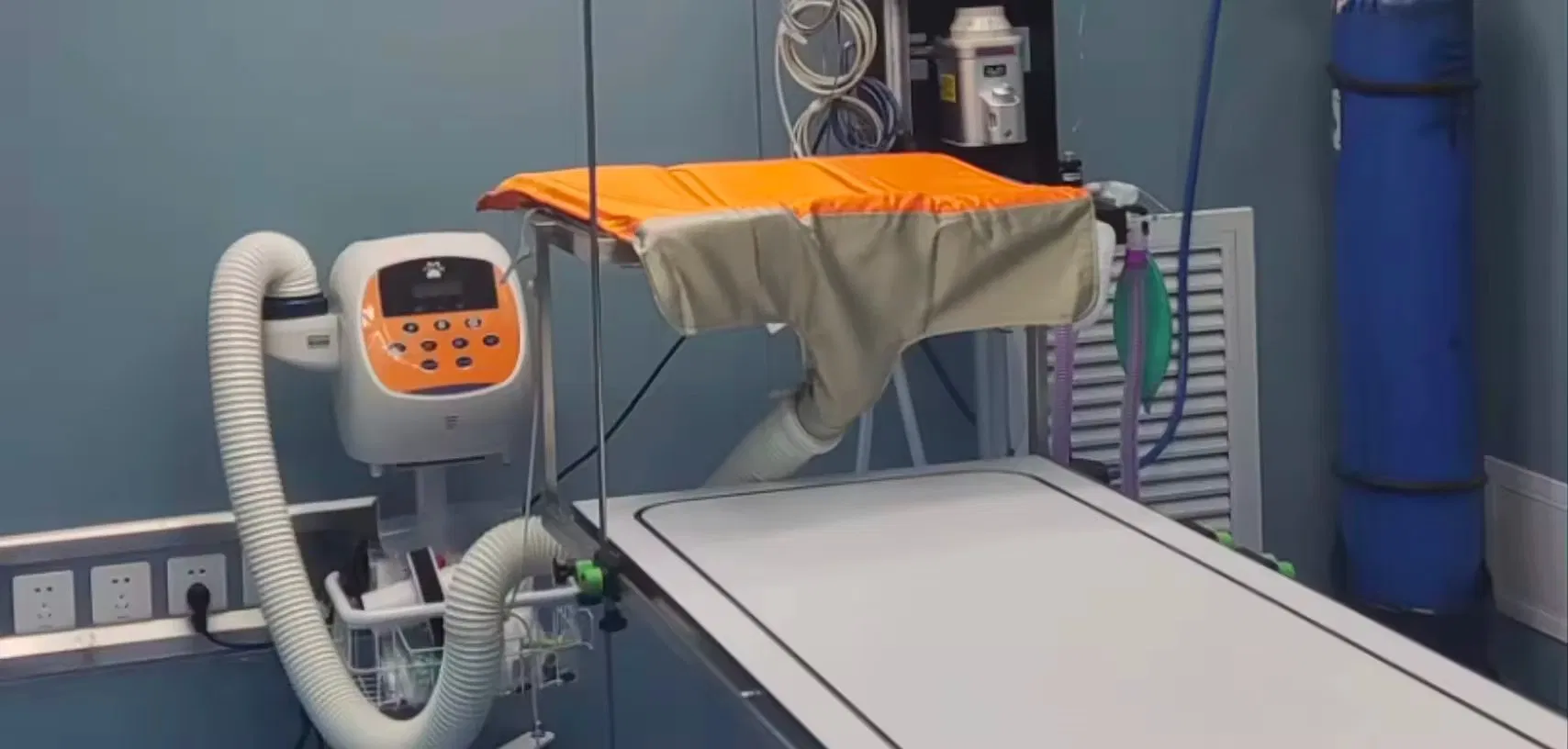 Adjustable Temperature Veterinary Automatic Air Warming System for Dogs for Animal Hospital Medical Care