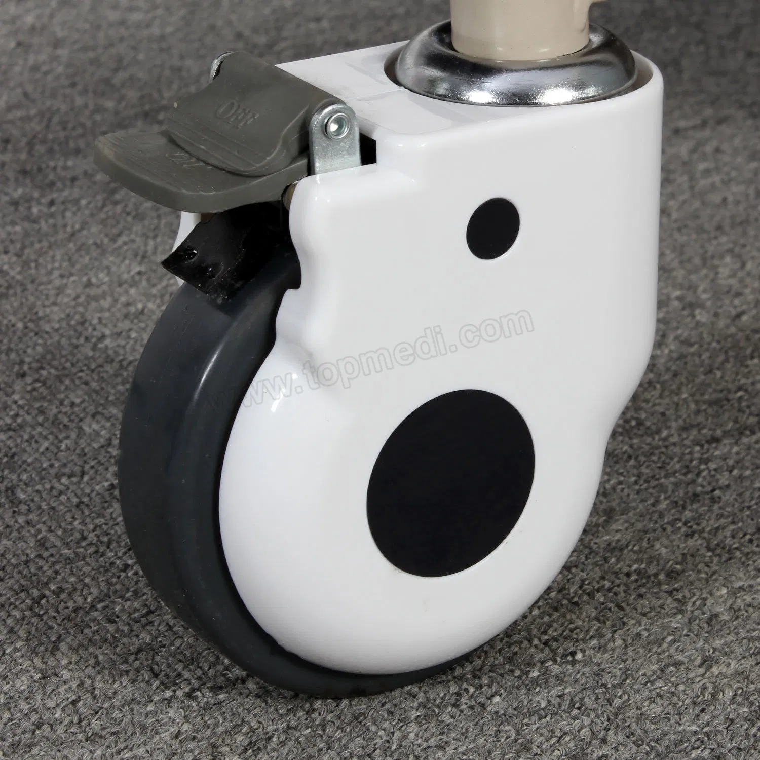 Hospital Furniture ABS Two Crank Manual Electric Nursing Care Bed 2 Crank Patient Bed