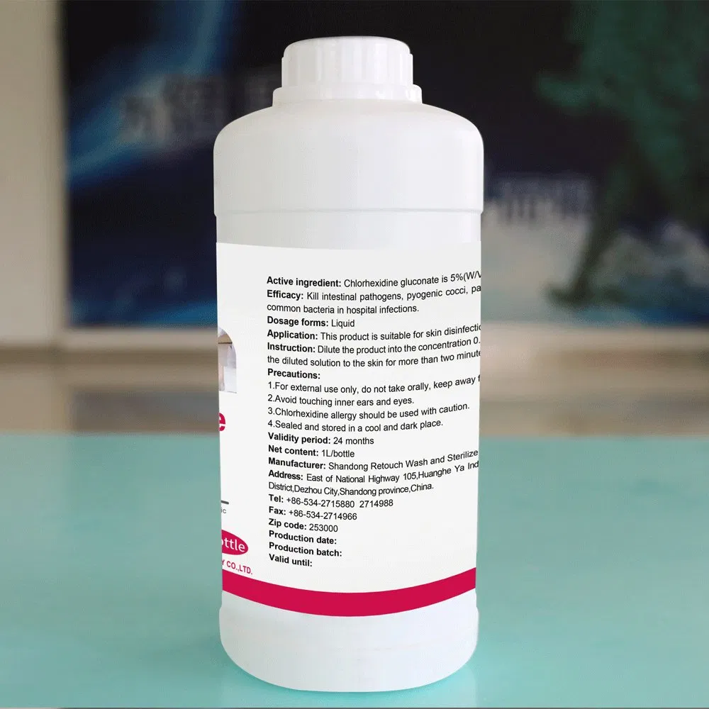 High-Quality Chlorhexidine 5% Aqueous Solution for Safe Skin Care