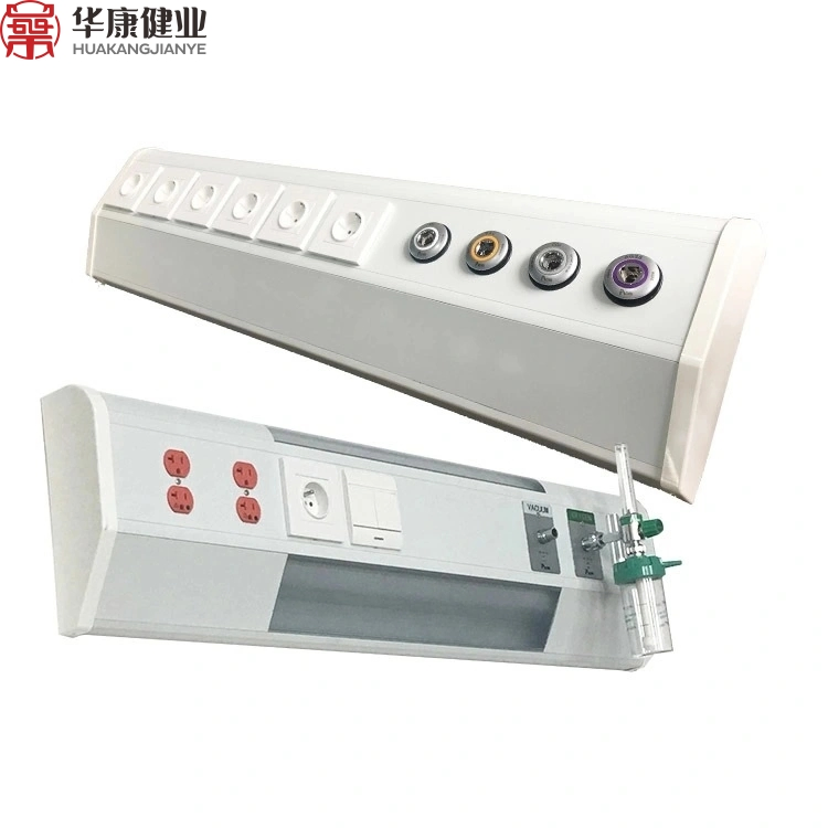 Hospital Aluminum Profile Bed Head Unit Panel Medical Ward Nursing Equipment