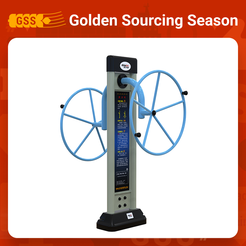 Adaptive Outdoor Fitness Gym Equipment for Disabled Users