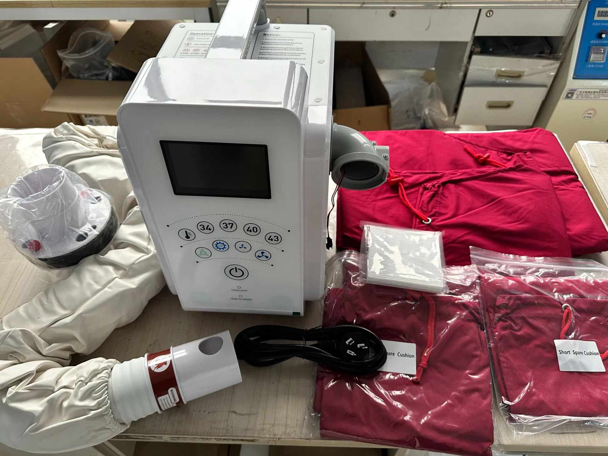 Pet Hospital Veterinary Automatic Air Warming System for Pet Operation Pad Heating Pad for Pets Surgery