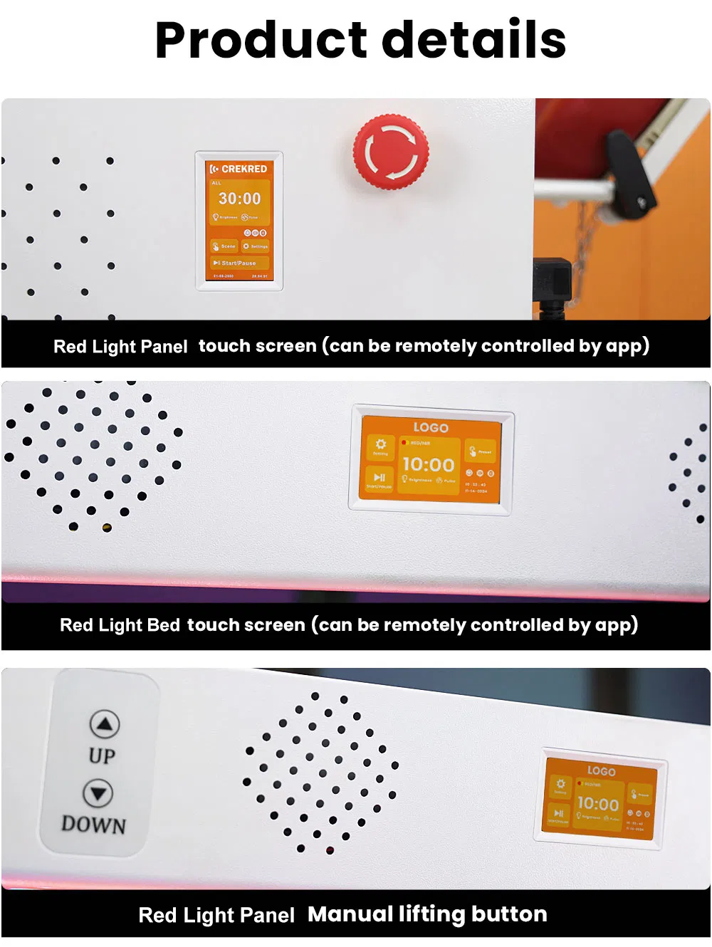 Red Light Therapy Bed View 6