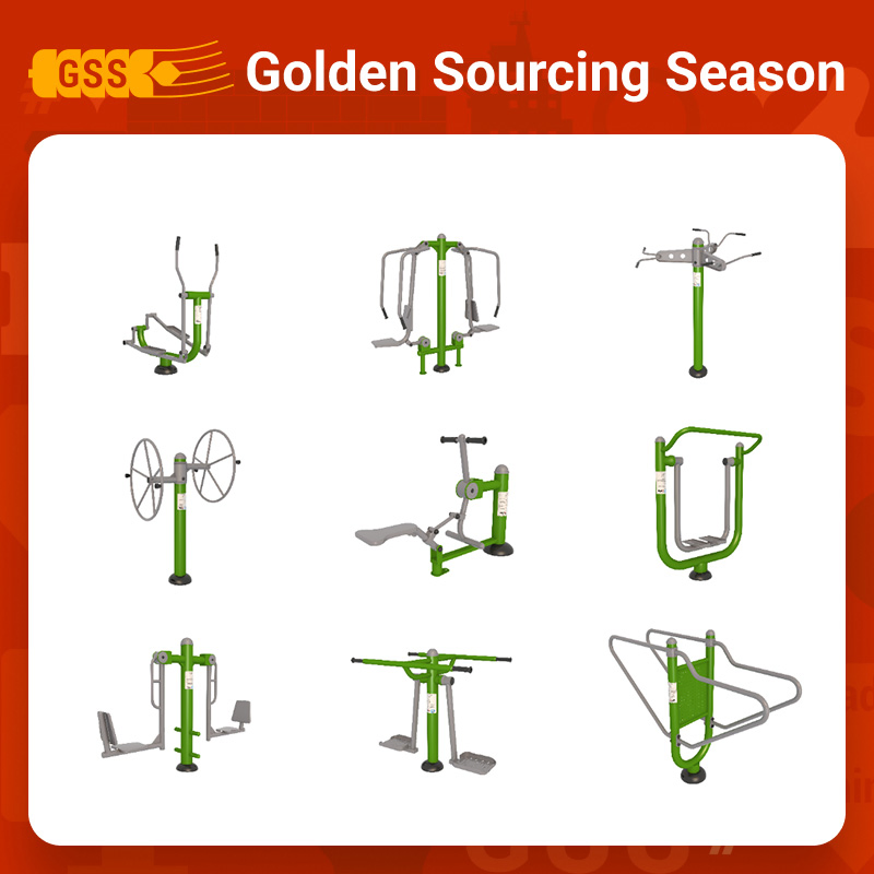 All-Weather Outdoor Fitness Gym Equipment for Every Activity