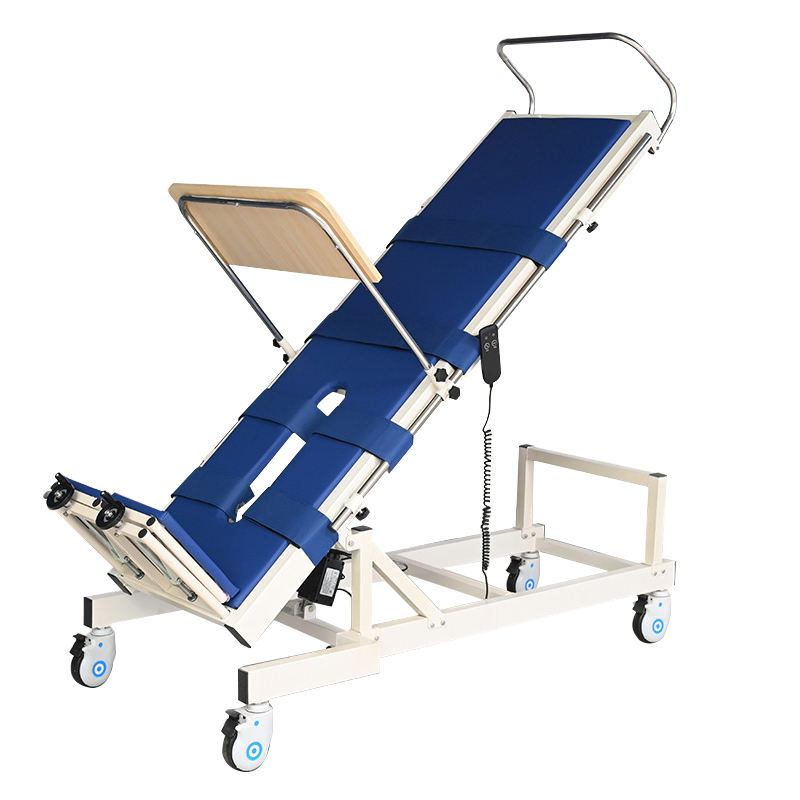 Rehabilitation Electric Standing Upright Bed Medical Tilt Table for Standing Training Rehabilitation