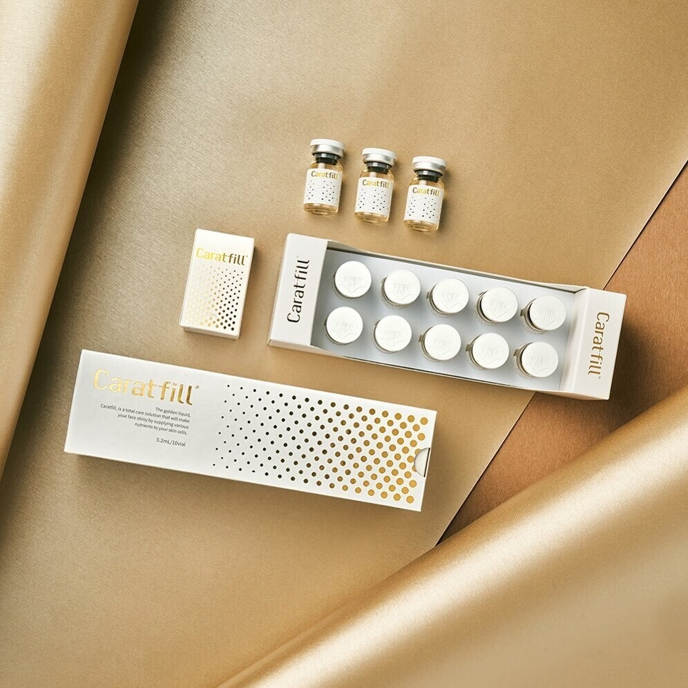 Korean Caratfill 5.2ml*10 Youthful Essence Skin Care Solution Koreayouth Age Reversal Energizer Skin Whitening Booster