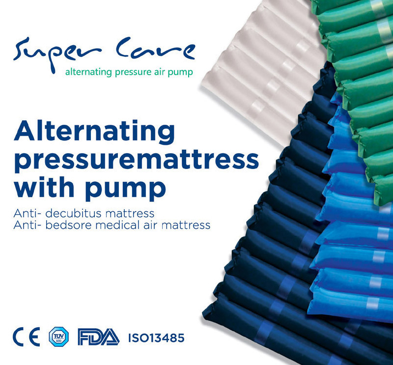 Inflatable Bubble Medical Air Mattress with Pump