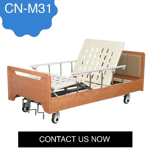 Manual Adjustable Medical Nursing Bed