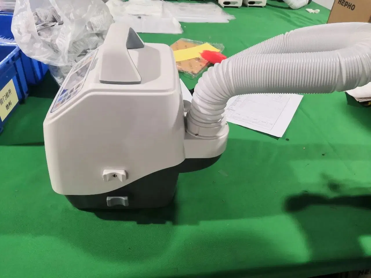 Forced Air Type Veterinary Patient Warming System for Large Animals for Dog Use