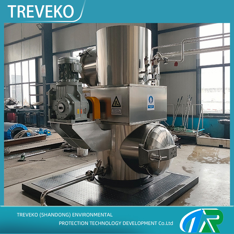 Hospital Vertical Steam Equipment for Centralized Processing of Ward Theatre Sharps Waste