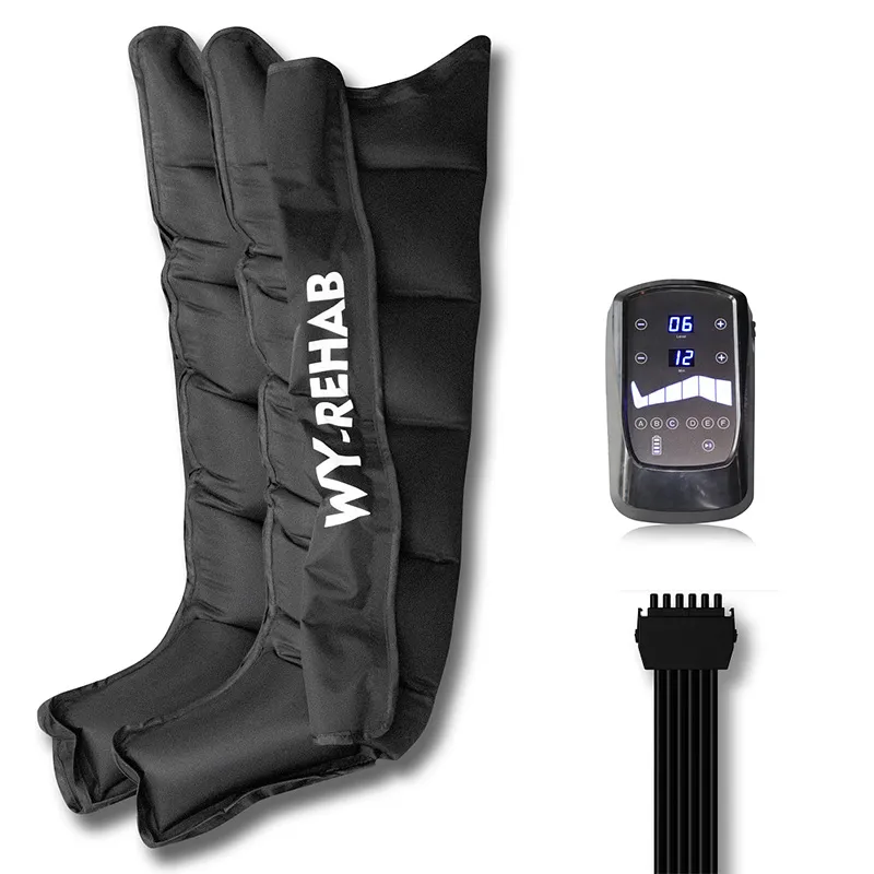 Rechargeable air compression massage device