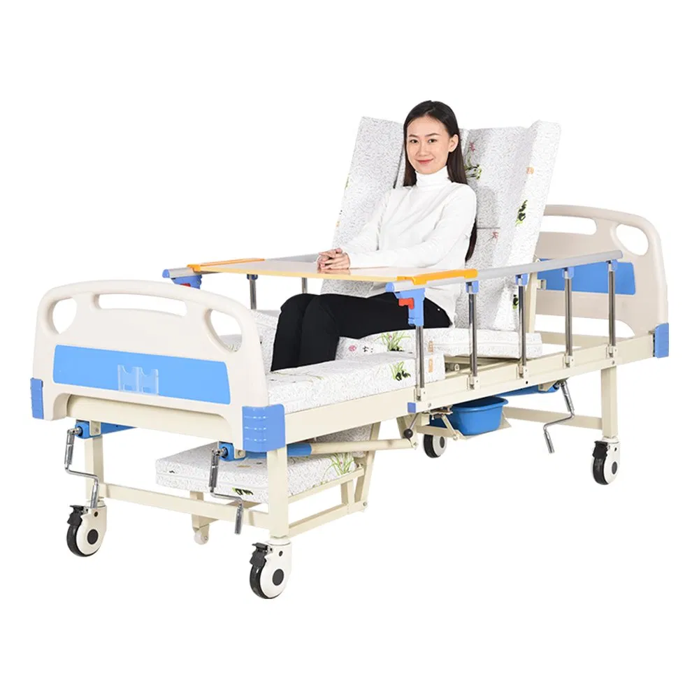 Camas De Hospital Furniture Nursing Bed Clinical Medical Bed Electric/Manual ICU 3&Multi-Function Hill ROM Patient Care Bed