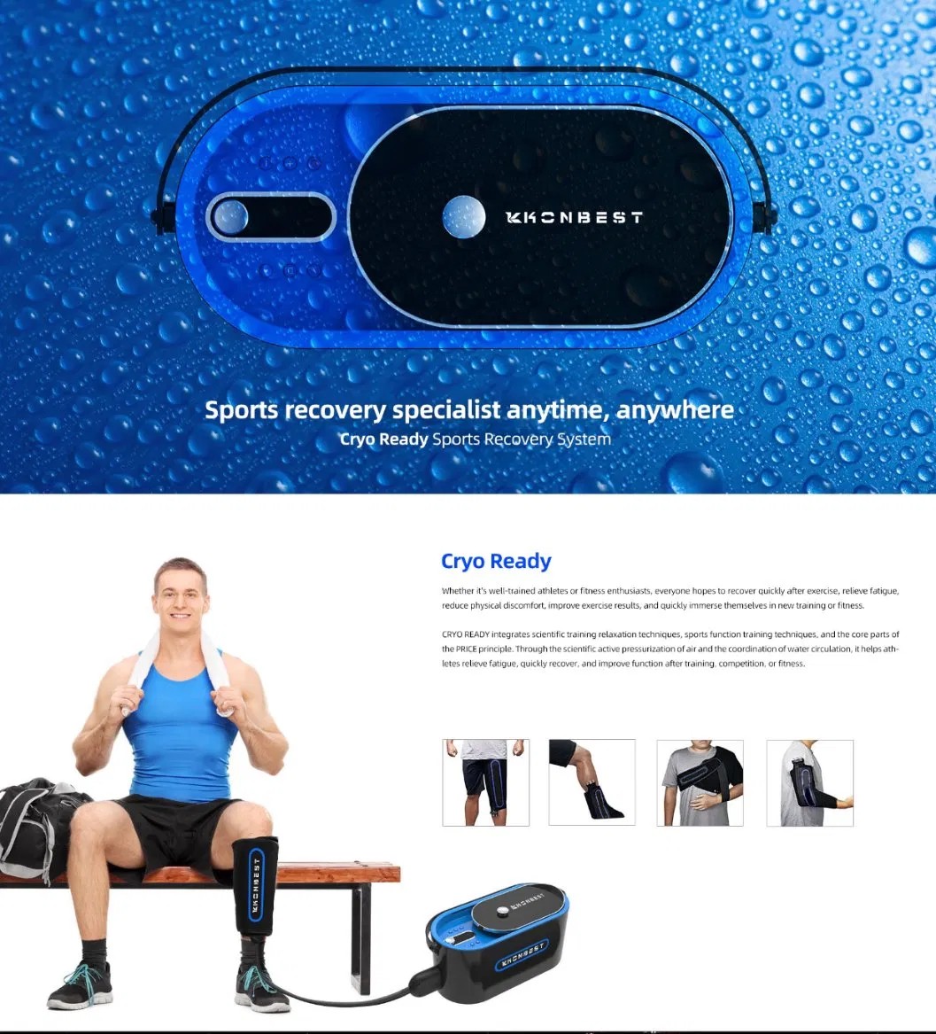 Hot Selling Cold Therapy Treatment Knee Cold Therapy Ice Machine Cryotherapy for Post Surgery