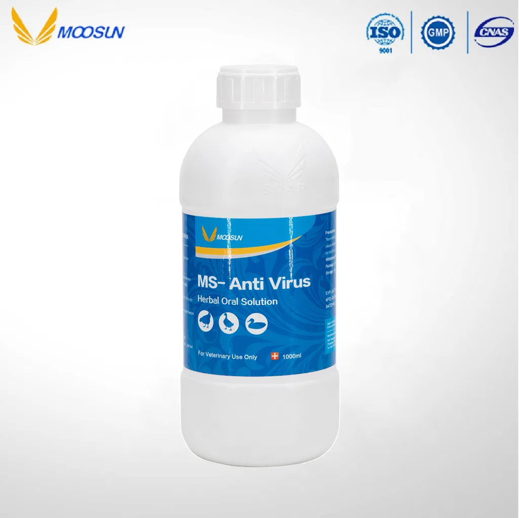 Health Care Veterinary Medicine Anti-Virus Herbal Oral Solution for Animals