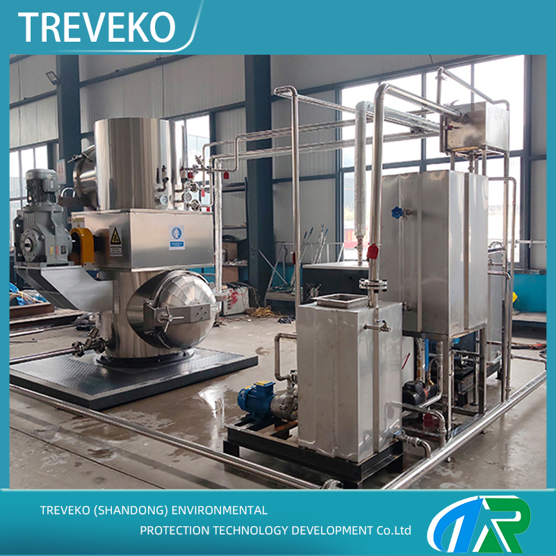 Hospital Vertical Steam Equipment for Centralized Processing of Ward Theatre Sharps Waste