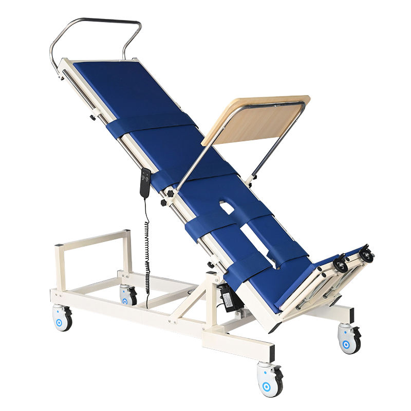 Hospital Multifunctional Electric Standing Training Bed Upright Tilt Training Medical Bed