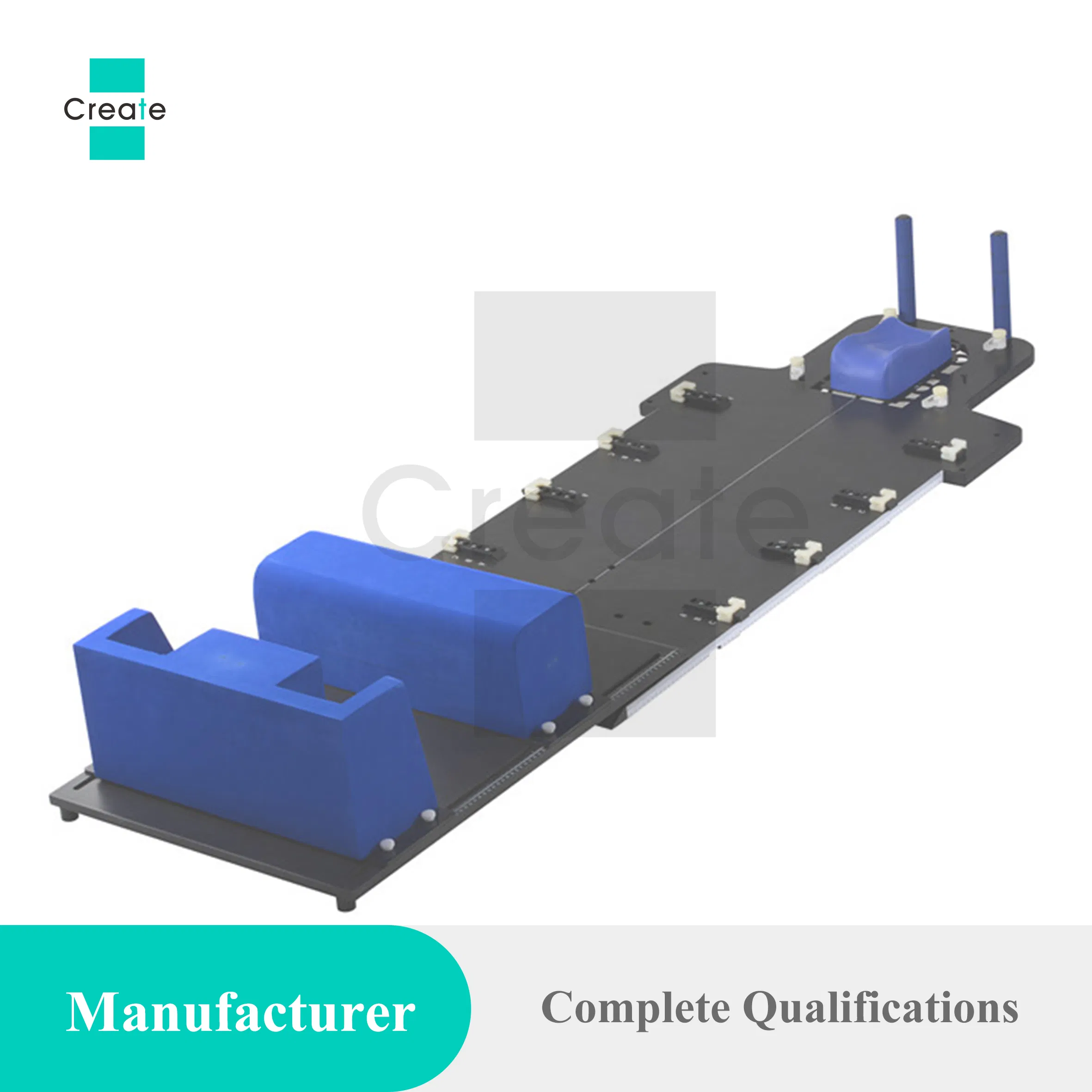 Comfortable and Adjustable Lower Limbs Positioning System for Patient Positioning and Fixation
