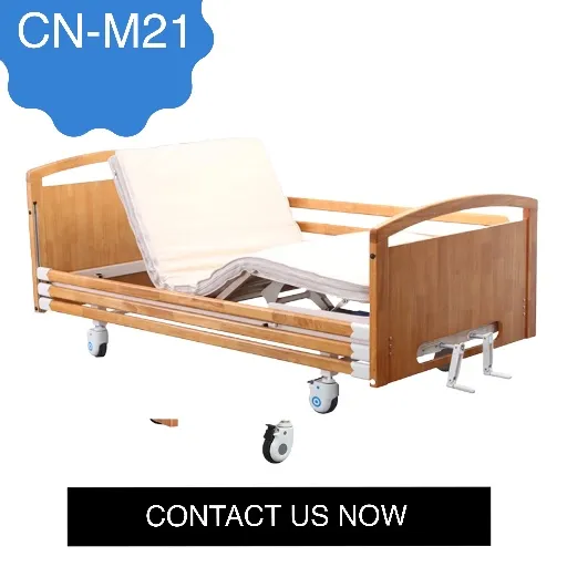 Manual Adjustable Medical Nursing Bed