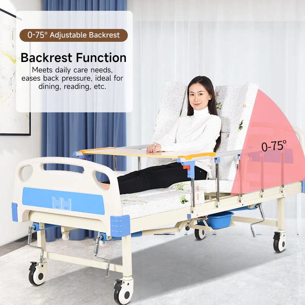 Camas De Hospital Furniture Nursing Bed Clinical Medical Bed Electric/Manual ICU 3&Multi-Function Hill ROM Patient Care Bed