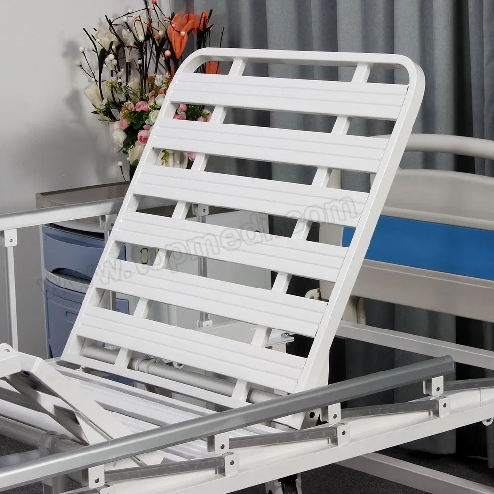 Hospital Furniture Manual Nursing Care Bed 2 Crank Patient Bed Manual Hospital Bed
