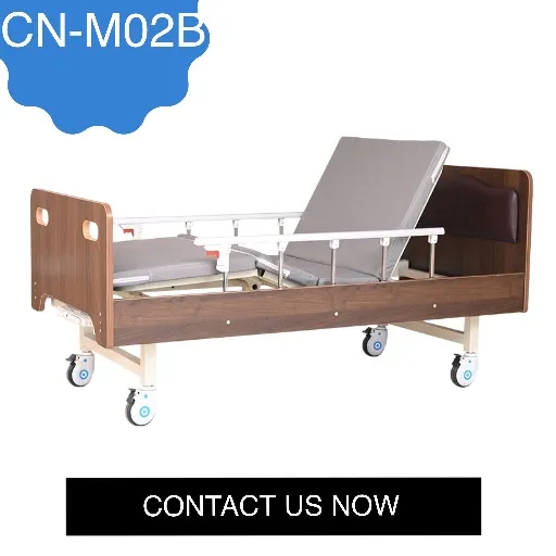 Manual Adjustable Medical Nursing Bed