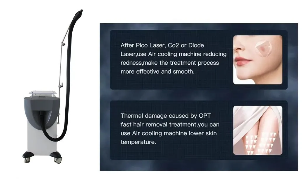 Air Cooling System for Laser Beauty