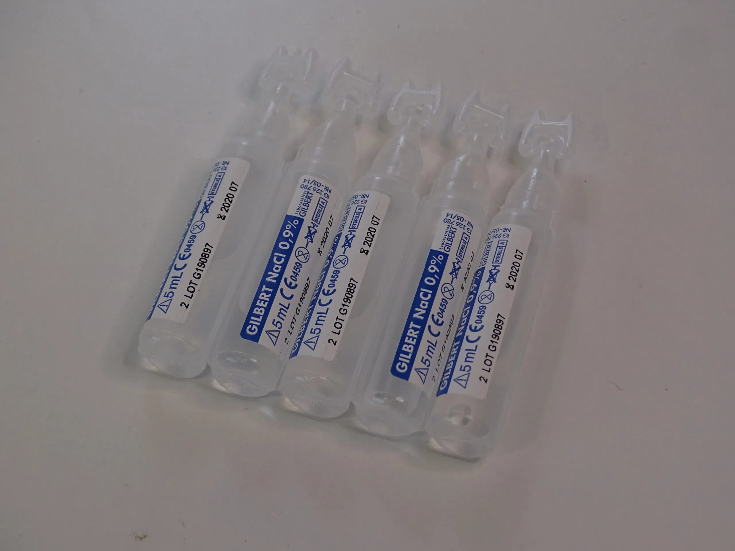 Eyewash Saline Solution 5ml Eye Care Wound Irrigation Solution Eye Washing Liquid