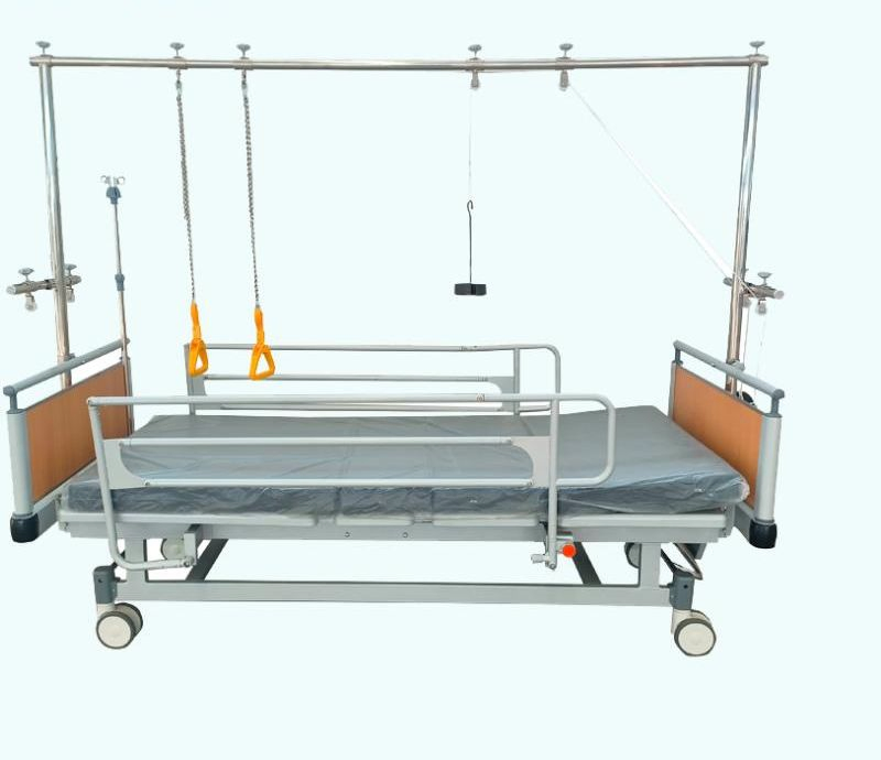 Hospital Rehabilitation Medical Beds with Orthopedic Traction Support