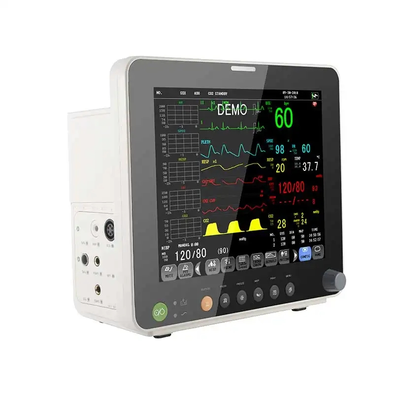 High Quality Pm12f 12.1 Inch Hospital Operation Room ICU Portable Multi-Parameter Monitoring System