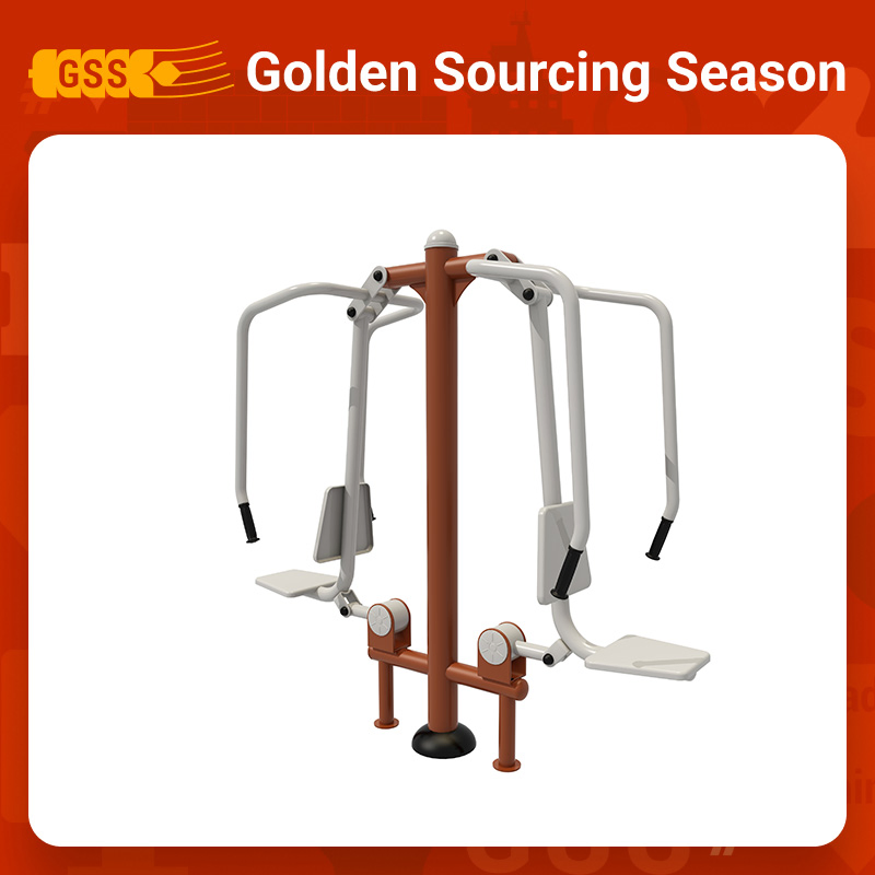 Heavy-Duty Galvanized Steel Outdoor Gym Equipment for All Ages