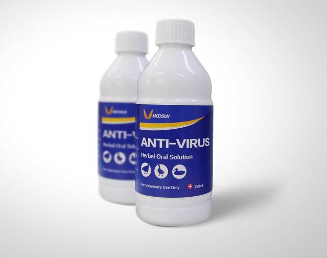 Health Care Veterinary Medicine Anti-Virus Herbal Oral Solution for Animals