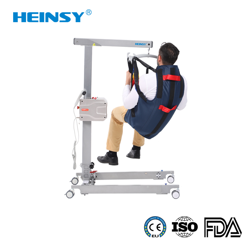 Hes-303 Full Automatic Hospital Medical Crane Electric Lifting with Sling Patient Lifter Chair for Disabled
