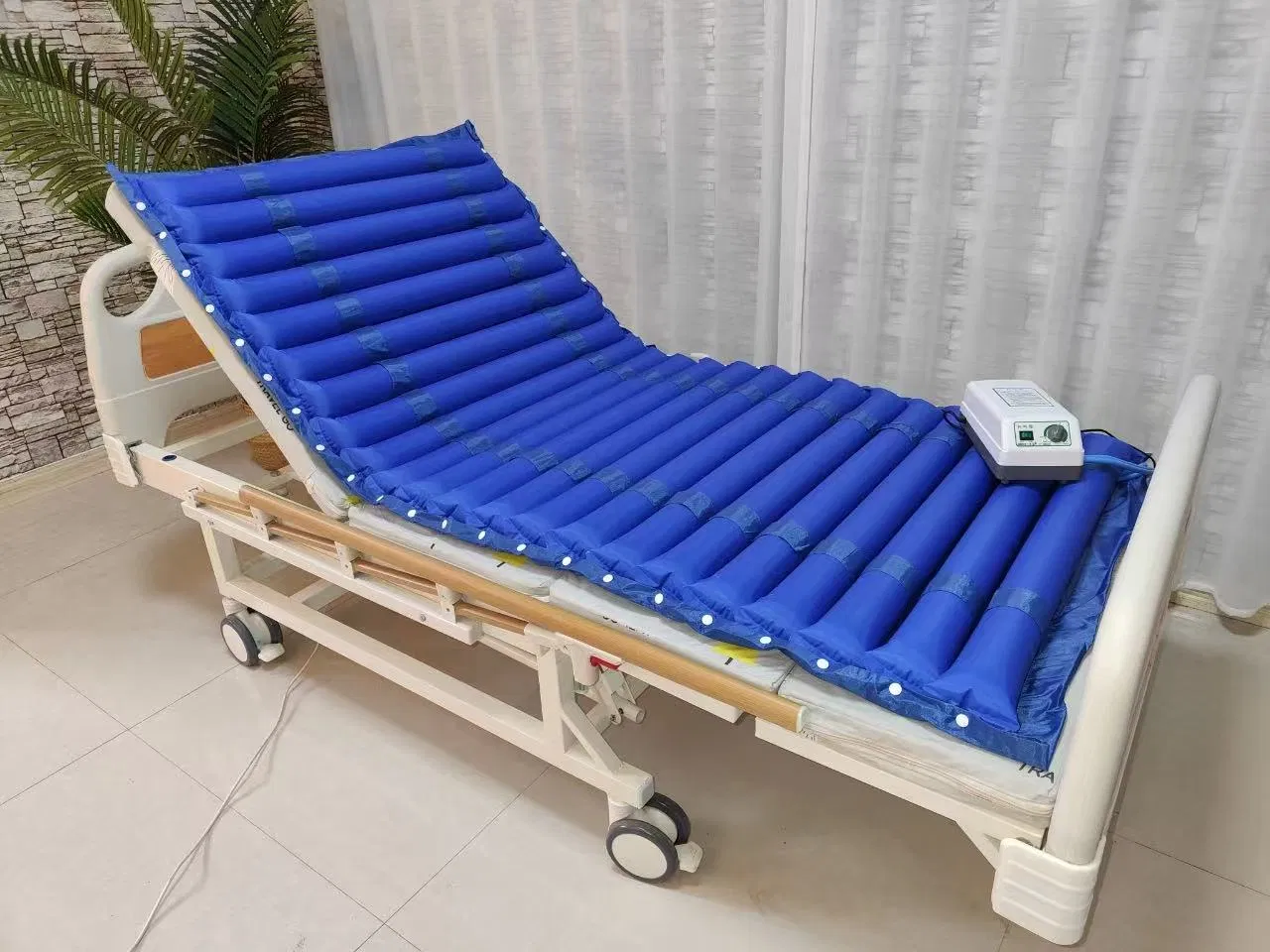 Air Mattress Anti-Decubitus Air Pressured Tubular Type Bedsore Mattress Quiet Air Pump