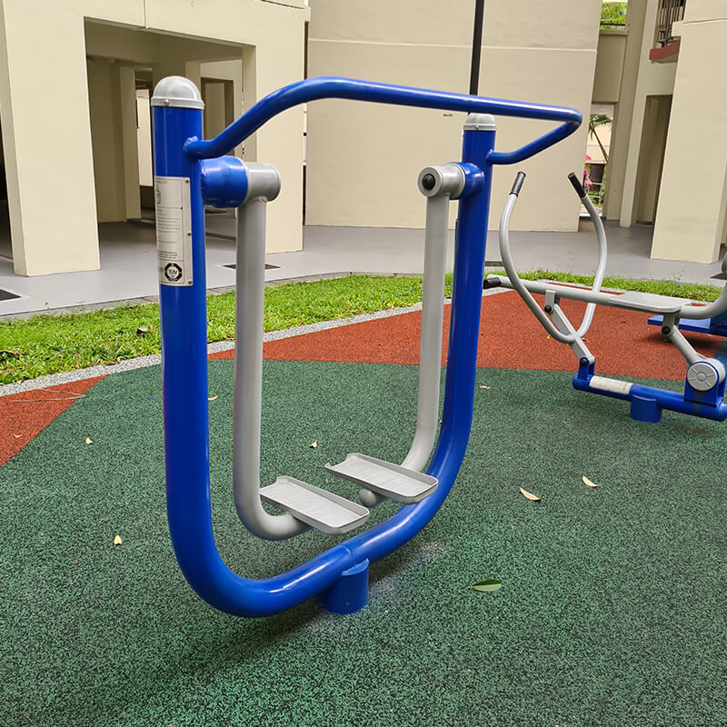 Single Stainless Steel Tube Outdoor Air Walker Fitness Equipment
