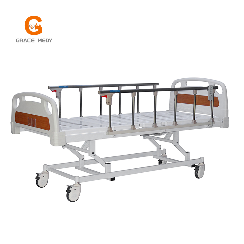 in Stock Hospital Furniture Clinic Patient Bed 3 Function ICU Medical Nursing Care Bed Hospital Bed Electric