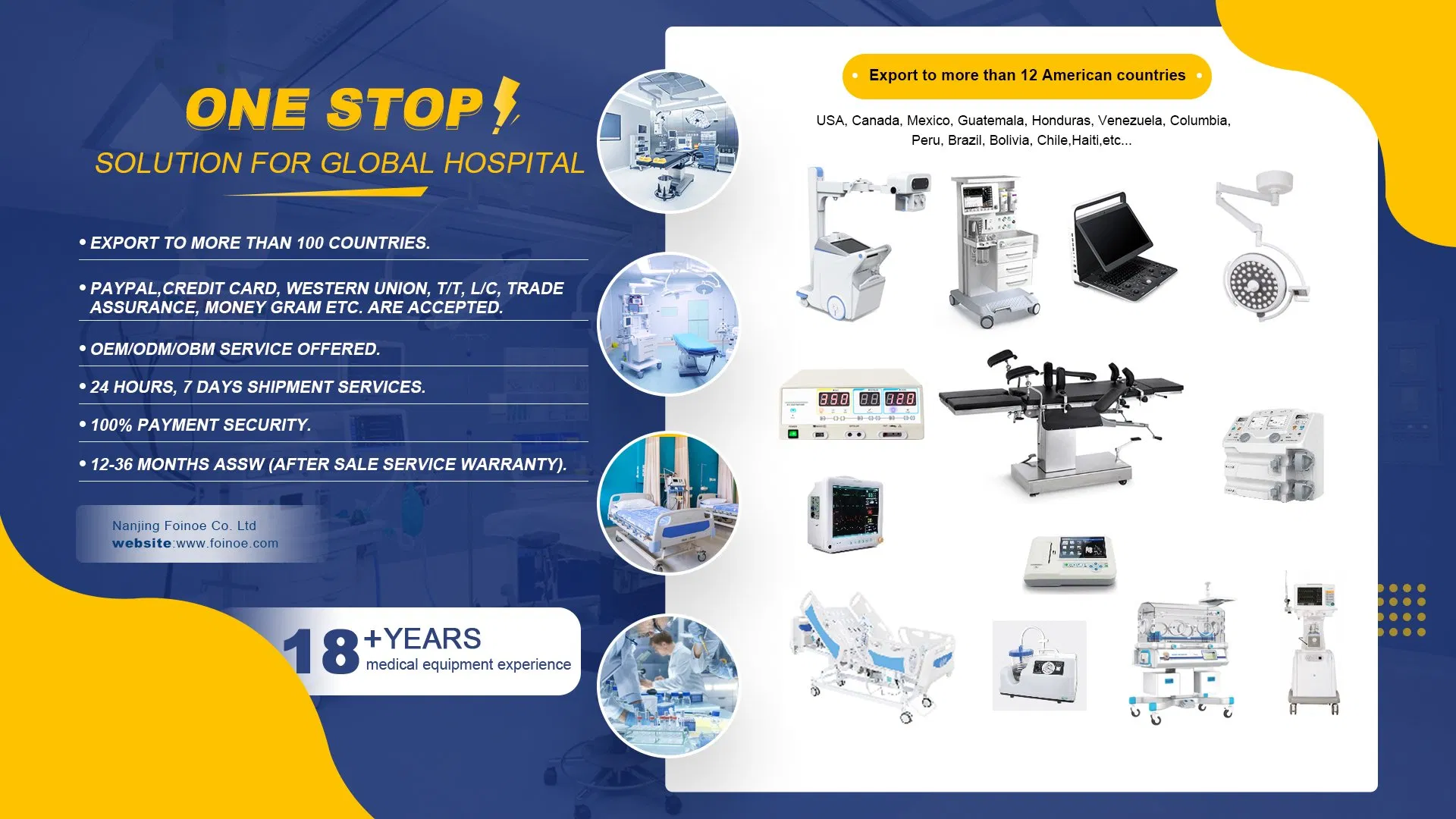 Medical Supplies Home Care Products Disposable Medical Supplies Clinic Equipment Turnkey Solution