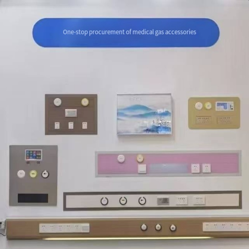 Hospital Ward Nursing Equipment Medical Control Console Medical Gas Terminal Unit Bedside Panel Oxygen Supply Equipment
