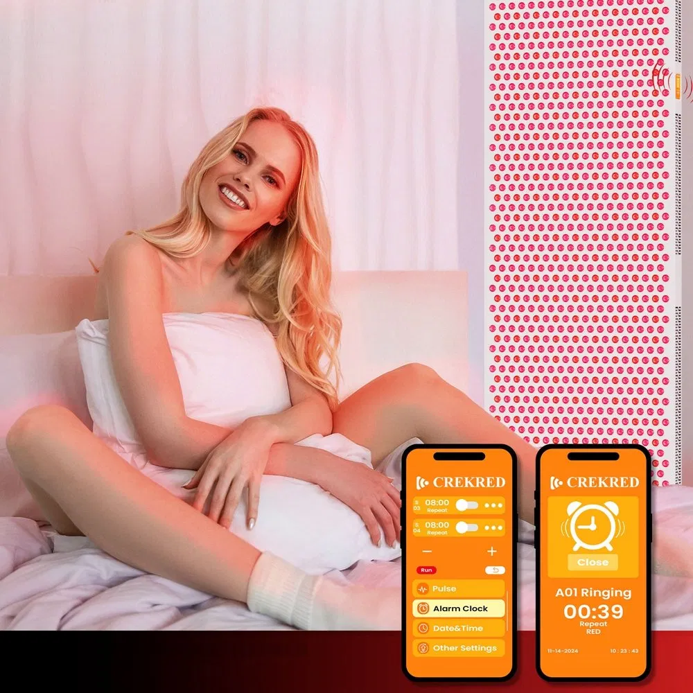 Multi Wavelength LED Blue Red Light Therapy Panel for Home Gym Yoga Sauna, Full Body Infrared Lamp Pain Relief Healthcare Inflammation Reduction PDT Equipment