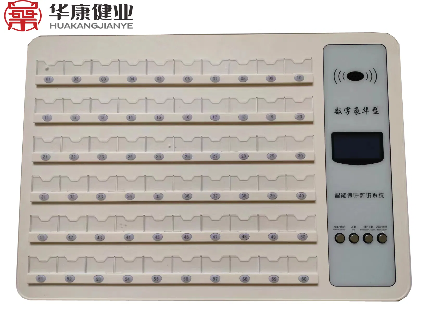 Wired Medical Intercom System Hospital Corridor Screen LED Digital Display