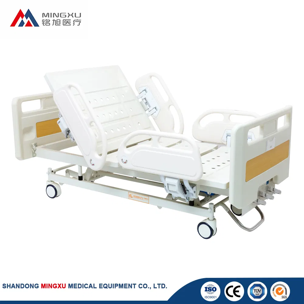 Hand Cranked 3-Function Medical Bed, Used for Daily Nursing in Hospitals