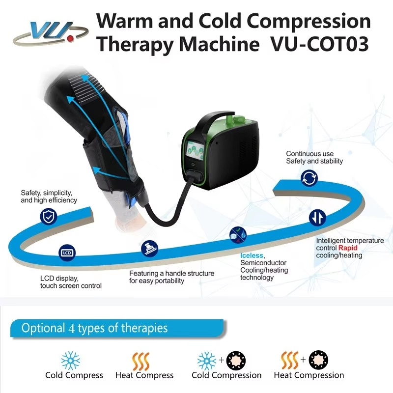 2026 New Portable Physical Cold Compression Therapy Machine for Targeted Recovery