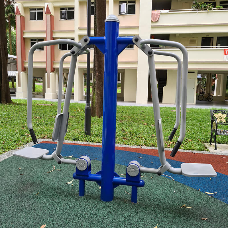 Heavy-Duty Galvanized Steel Outdoor Gym Equipment for All Ages