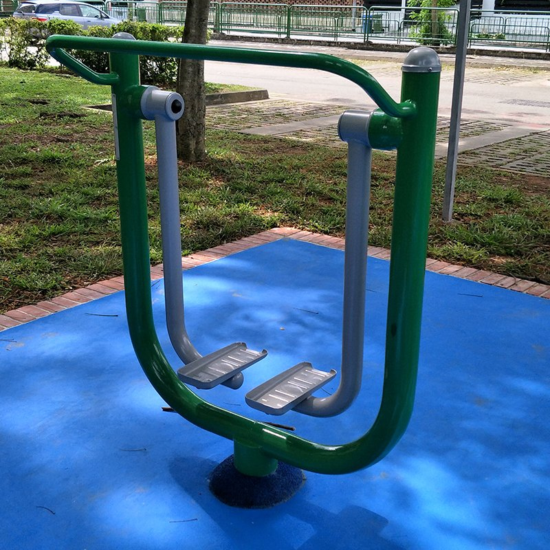 Single Stainless Steel Tube Outdoor Air Walker Fitness Equipment