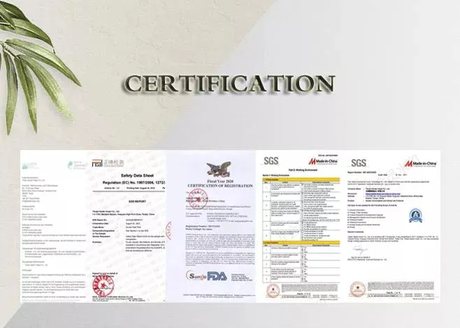 Product Certificate