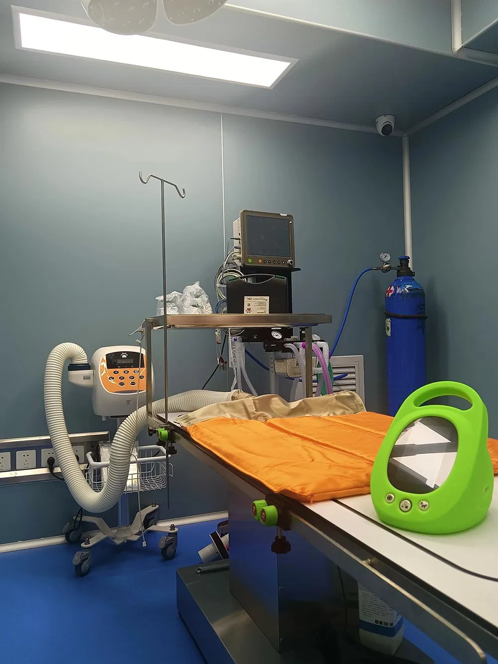 Adjustable Temperature Veterinary Automatic Air Warming System for Dogs for Animal Hospital Medical Care