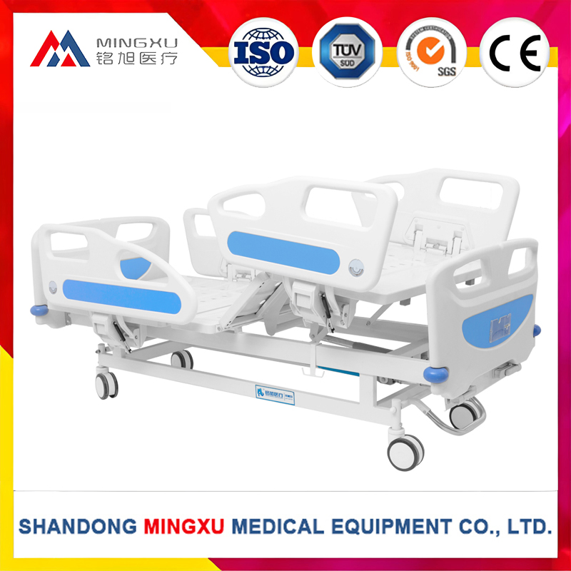 2-Function Hand Cranked Medical Bed for Hospital Use and Care